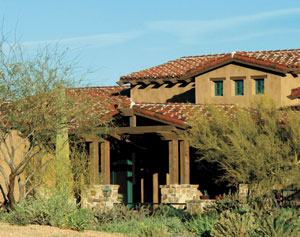 MKB Construction Services builds a beautiful house in the desert.